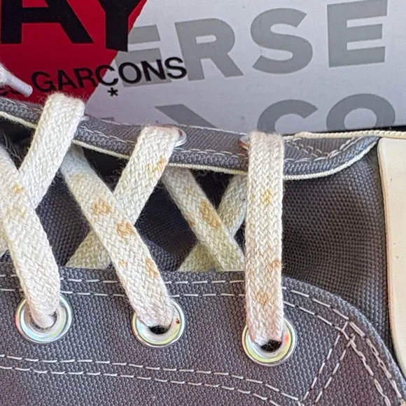 💘 Converse Unisex Comme des Garcons shoes size 12 - Picture 2 of 13